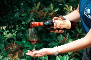 Bottle of Troussepinète from Lise Baccara’s collection in the French region of Vendée, authentic and traditional French aperitif